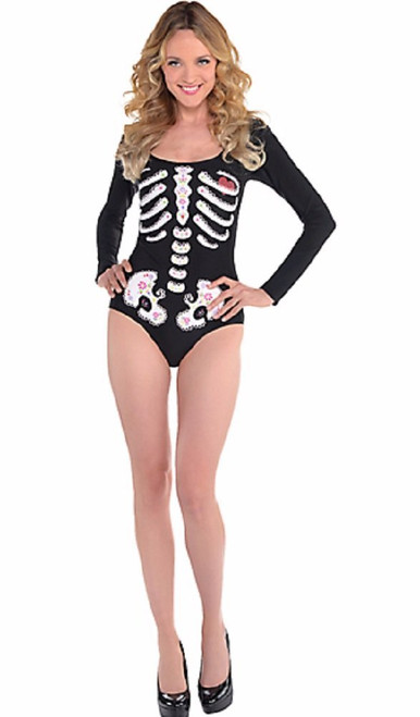 Day of the Dead Bodysuit Suit Yourself Adult Costume