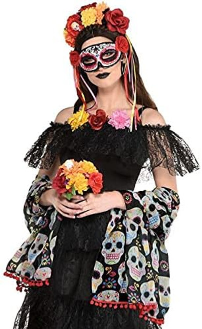 Day of the Dead Shawl Suit Yourself Adult Costume