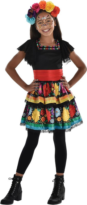 Day of the Dead Dress Suit Yourself Child Costume