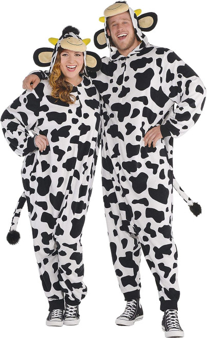 Cow Zipster Suit Yourself Adult Costume