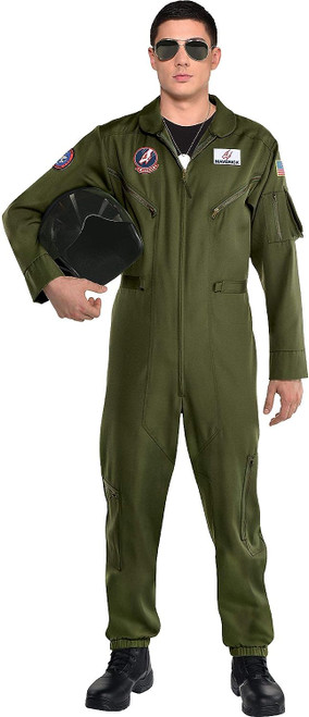 Flight Suit Top Gun Maverick Adult Costume