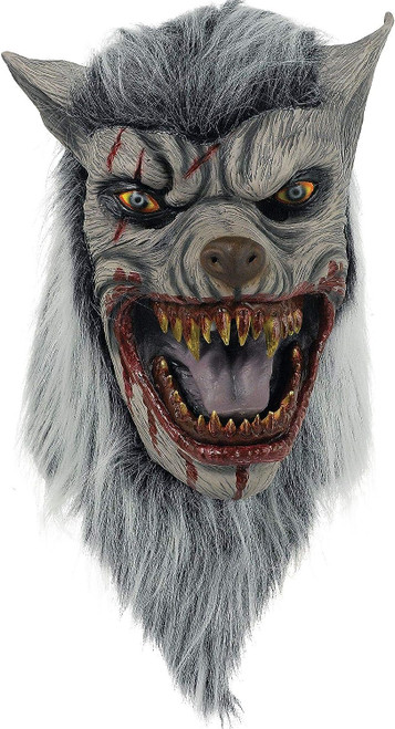 Werewolf Latex Mask Dark Side Adult Costume Accessory