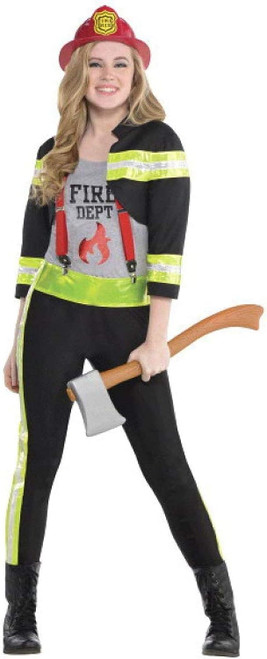 Red Hot Firefighter Suit Yourself Teen Costume