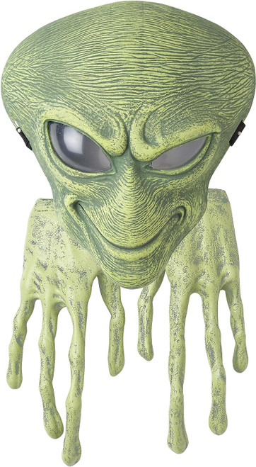Alien Mask & Hands Adult Costume Accessory