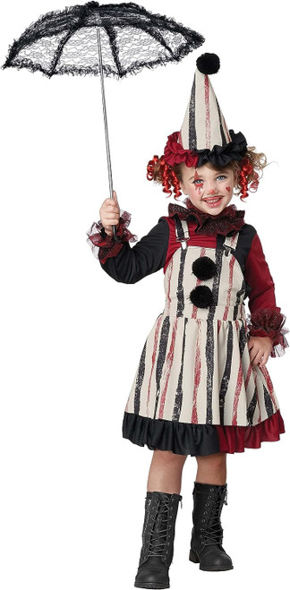 Clever Lil' Clown Toddler Child Costume