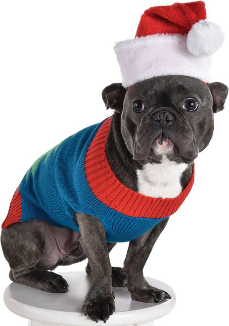 Santa Hat Suit Yourself Pet Costume Accessory
