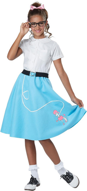 50's Poodle Skirt Child Costume