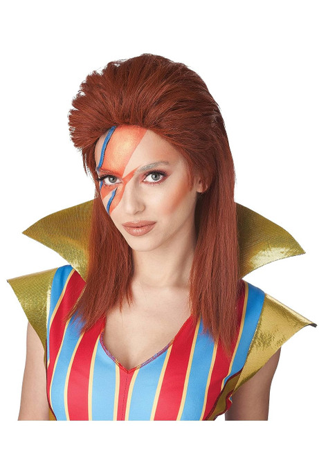 70's Glam Rocker Wig Adult Costume Accessory