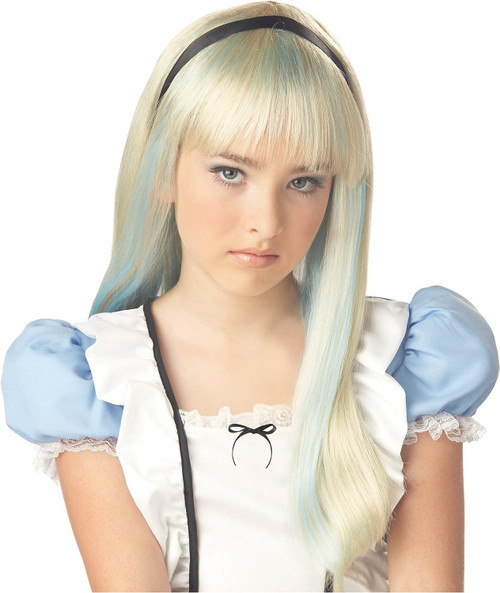 Alice Wig Child Costume Accessory