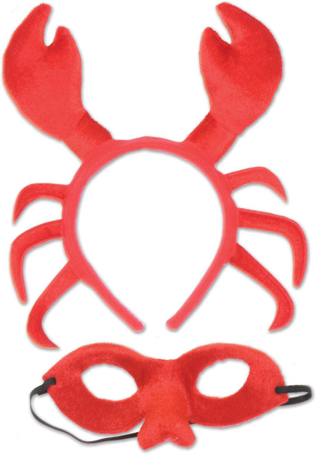 Shellfish Headband & Mask Costume Accessory