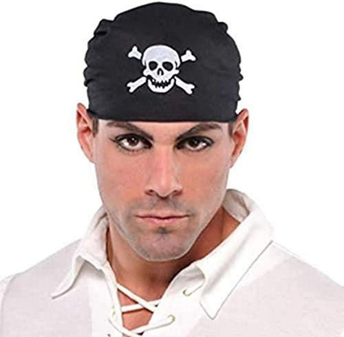 Pirate Skull Bandana Suit Yourself Adult Costume Accessory