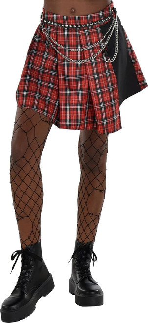 Punk Plaid Skirt Suit Yourself Adult Costume Accessory