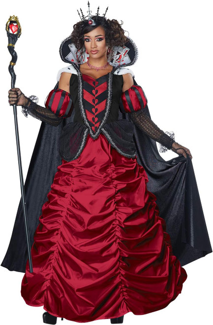 Dark Queen of Hearts Platinum Collection Adult Costume
