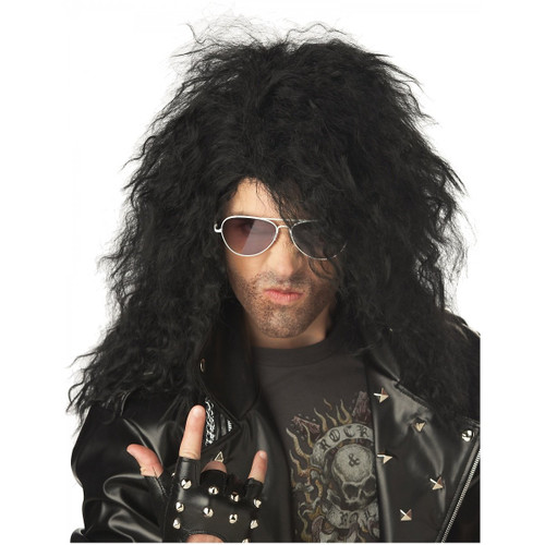 Heavy Metal Rocker Wig Adult Costume Accessory