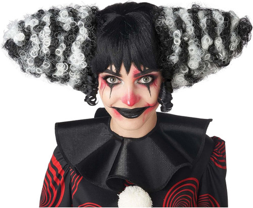 Funhouse Clown Wig Adult Costume Accessory