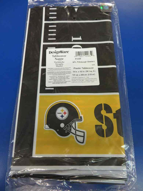 Pittsburgh Steelers Plastic Tablecover NFL Football Sports Party Decoration