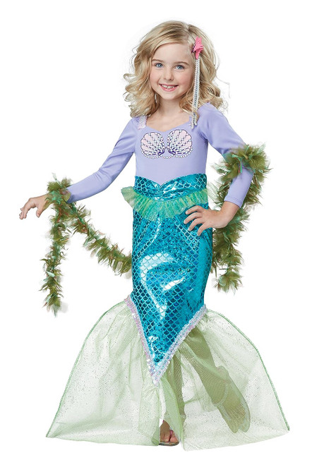 Magical Mermaid Toddler Child Costume