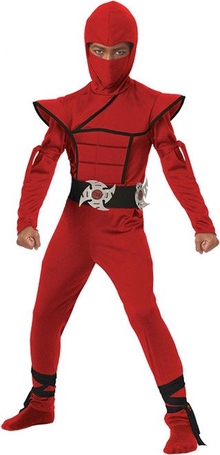 Stealth Ninja Red Child Costume