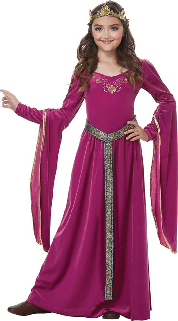 Medieval Princess Child Costume - PINK