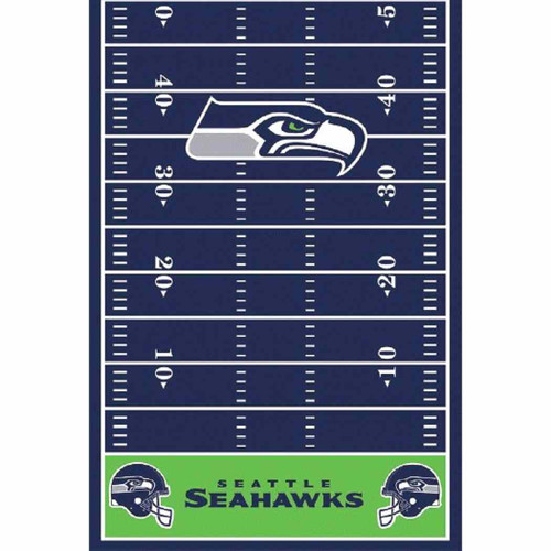 Seattle Seahawks NFL Football Sports Party Decoration Plastic Tablecover