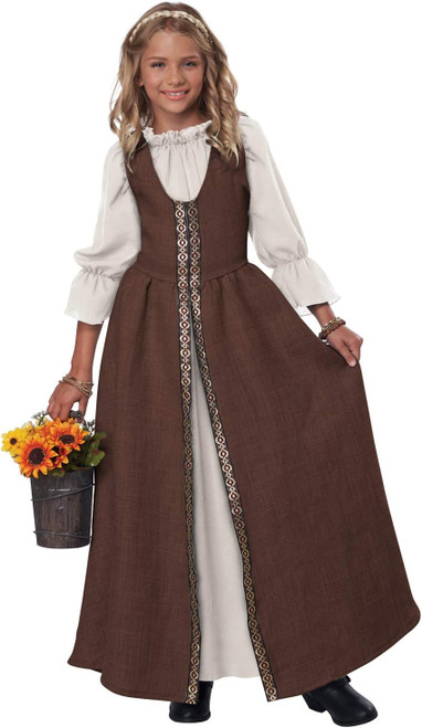 Renaissance Faire Dress Child Costume