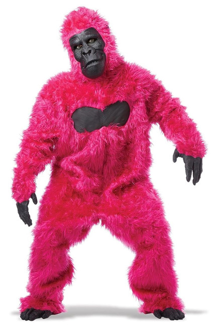 Gorilla Deluxe Adult Costume - BRIGHT COLORS