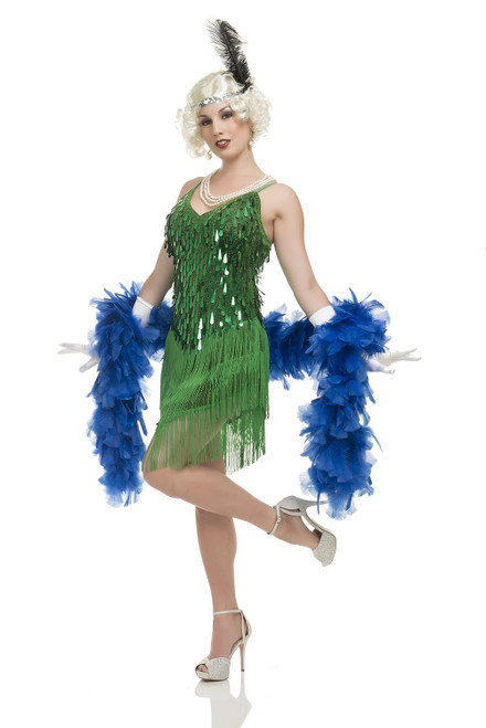 1920's Green Flapper Adult Costume