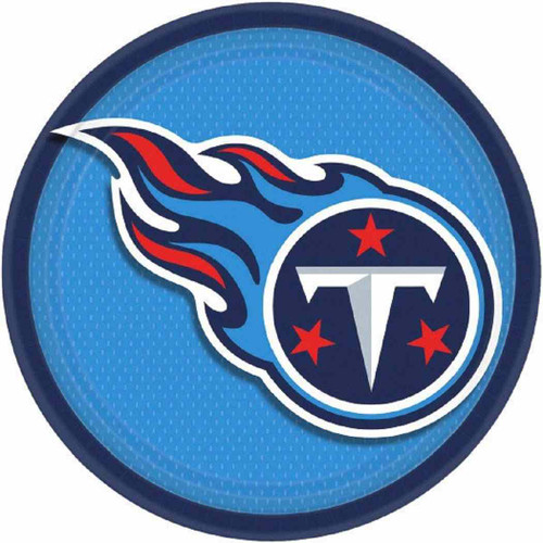 Tennessee Titans NFL Football Sports Party 9" Dinner Plates