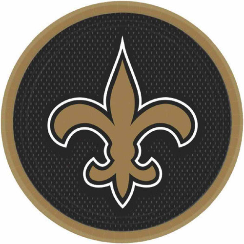 New Orleans Saints NFL Football Sports Party 9" Dinner Plates