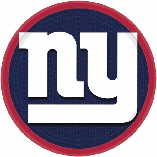 New York Giants NFL Football Sports Party 9" Dinner Plates