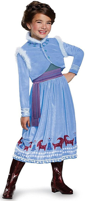 Anna Deluxe Disney Olaf's Frozen Adventure Fancy Dress Halloween Child Costume