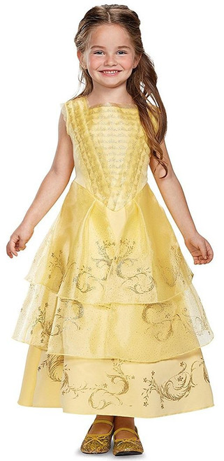 Belle Ball Gown Deluxe Beauty & the Beast Movie Child Costume