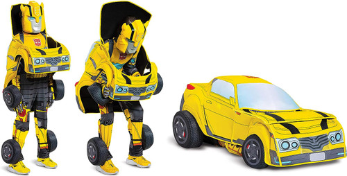 Bumblebee Converting Transformers Deluxe Child Costume