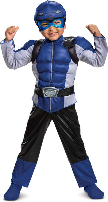 Blue Ranger Toddler Muscle Beast Morphers Child Costume