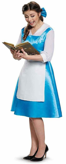 Belle Blue Dress Disney Princess Adult Costume