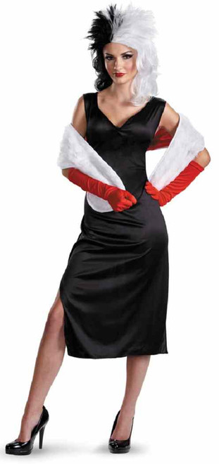 Cruella de Vil Disney Vile Villains Adult Costume