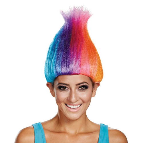 Trolls Movie Wig Adult Costume Accessory