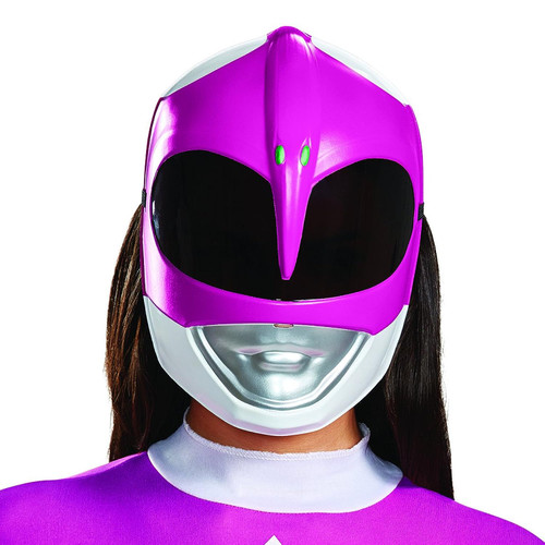 Pink Ranger Mask Mighty Morphin Power Rangers Adult Costume Accessory