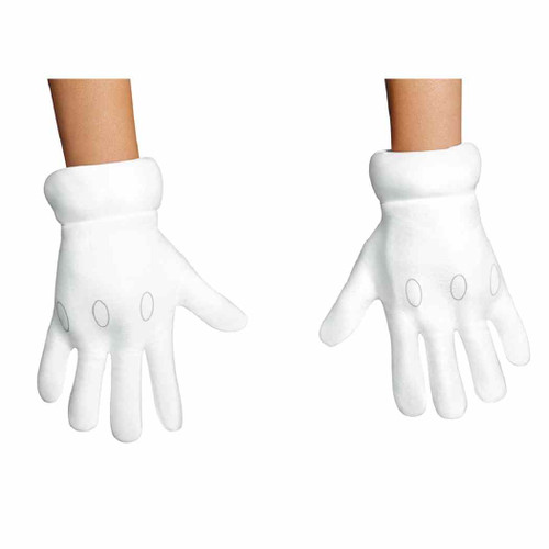 Mario / Luigi Gloves Nintendo Child Costume Accessory