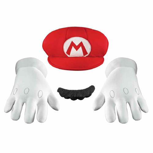 Mario Kit Nintendo Super Mario Brothers Adult Costume Accessory