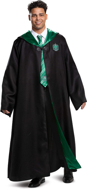 Slytherin Robe Deluxe Harry Potter Wizarding World Adult Costume