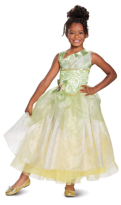 Tiana Deluxe Disney Princess & the Frog Child Costume