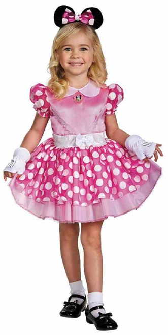 Minnie Mouse Classic Tutu Pink Disney Toddler Child Costume