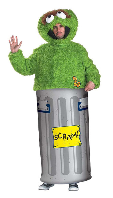 Oscar the Grouch Sesame Street Adult Costume