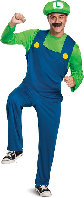 Luigi Classic Nintendo Adult Costume
