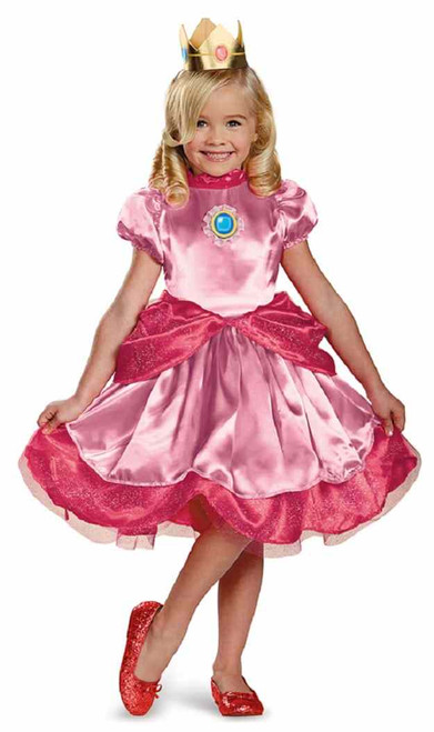 Princess Peach Super Mario Brothers Toddler Child Costume
