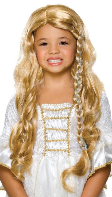 Glamorous Princess Wig Child Costume Accessory