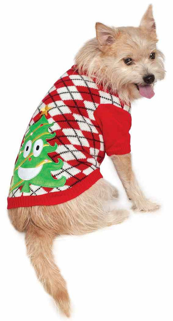 Ugly Sweater Tree Christmas Pet Costume