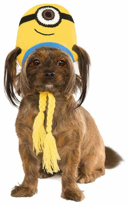 Minion Stuart Knit Hat Despicable Me Pet Costume Accessory