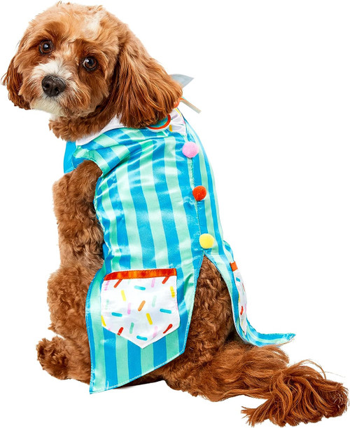 Striped Birthday Vest Pet Shop Pet Costume